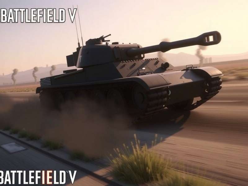 Intense tank battle in French countryside Battlefield V Tank Superiority gameplay screenshot